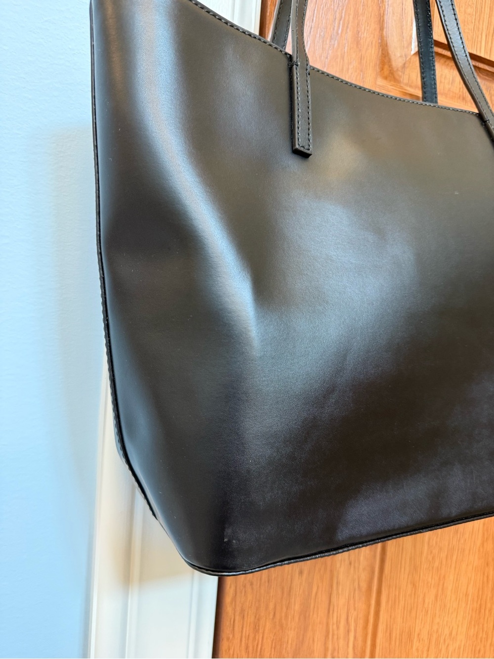 kate spade New York Black Leather Tote Bag - Picture 5 of 15